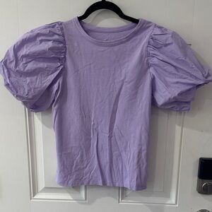 a new day Lilac Puff Sleeve Top